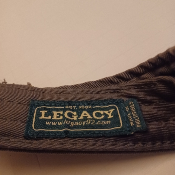 Tethered Gray Visor with Crimson  WSC Coup Logo - Picture 7 of 8